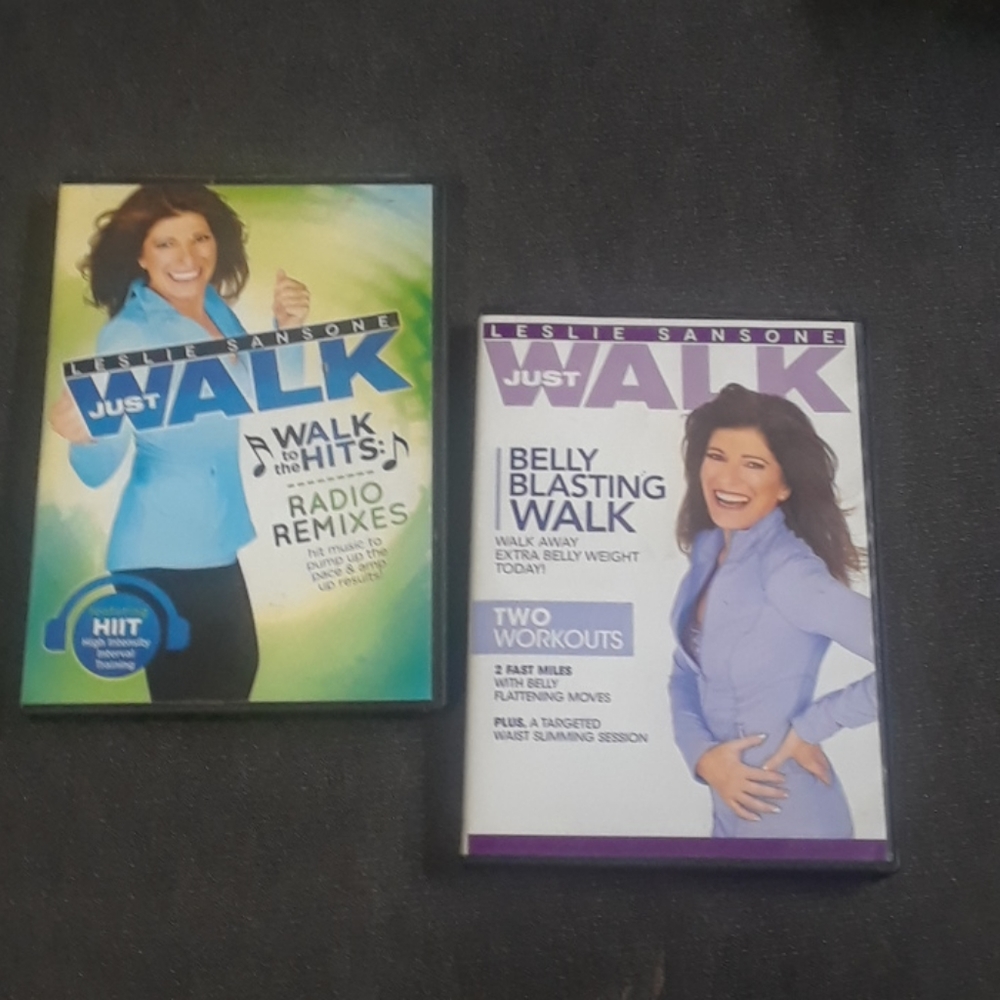 Leslie Sansone Just Walk Workout 2 DVD Set